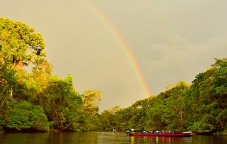 Foto 14 zonsondergang Amazonia klein